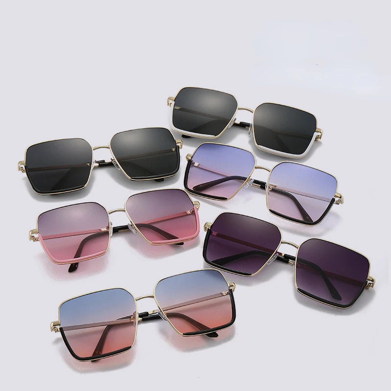 Sunglasses Women Vintage Metal