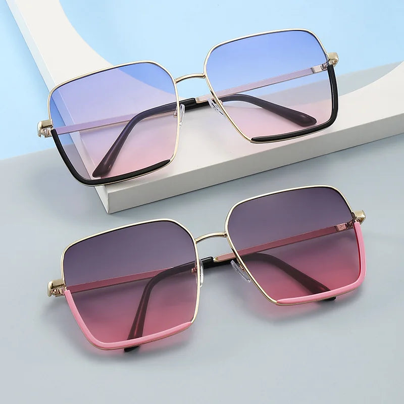 Sunglasses Women Vintage Metal