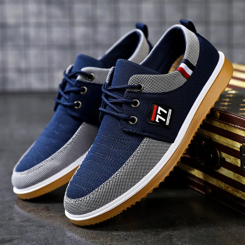 Lightweight Men's Sneakers Comfortable Men Casual Shoes Fashion Luxury Men Loafers New Hard Wearing Work Footwear Erkek Ayakkabı