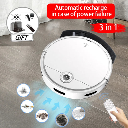 Xiaomi Vacuum Cleaner Sweeping Robot Automatic Recharge 110V-240V Water Tank 3 In 1 Mopping Floor Vacuum Cleaner Remote Control