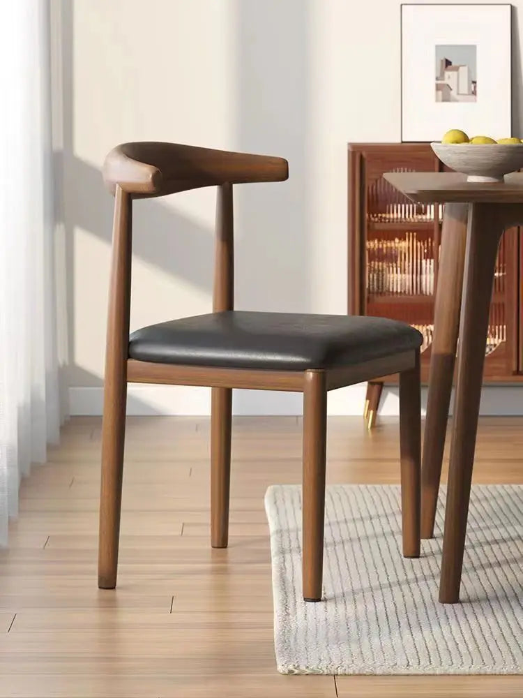 Metal Simple Chair Dining Room Nordic Chair Leisure Modern Living Room Salon Restaurant Chairs Bar with Backrest Home Furniture