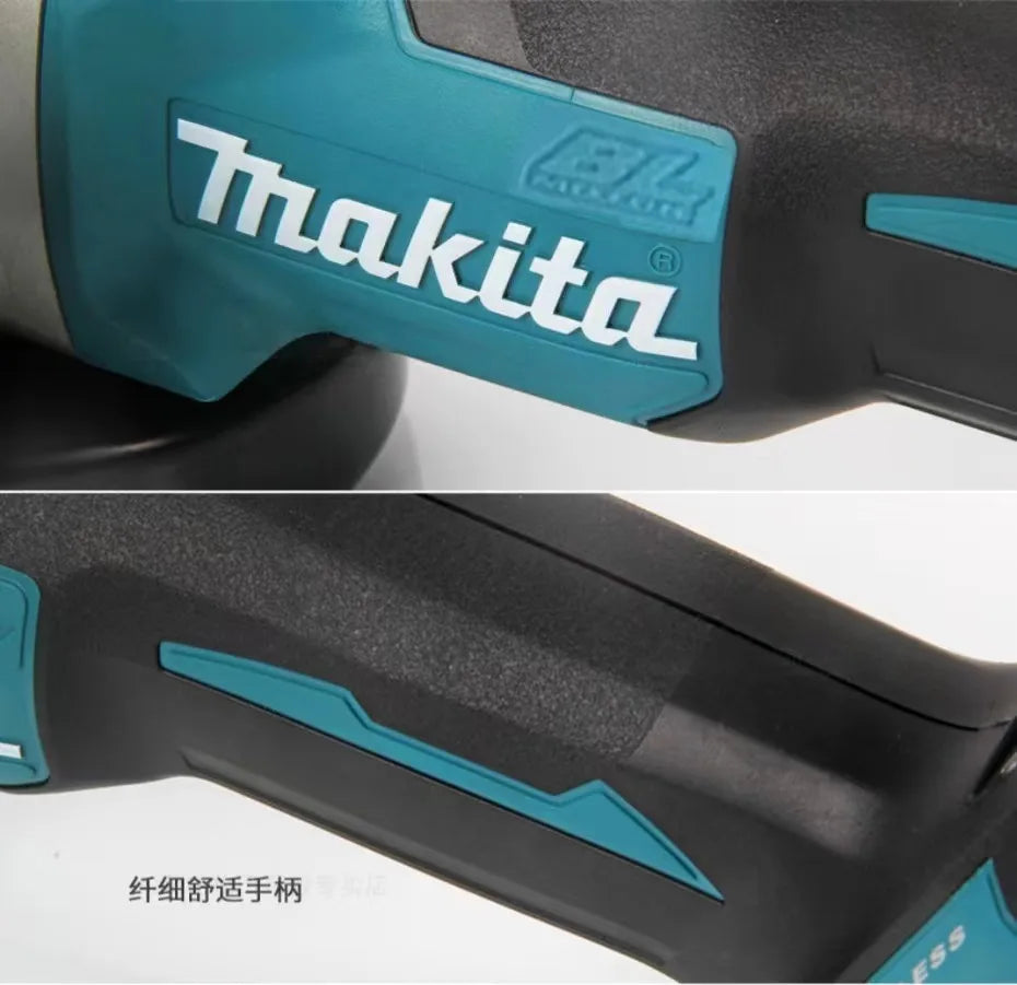 Makita angle grinder GDA404 multifunctional charging cutter 18V lithium battery 6.0AH brushless grinder