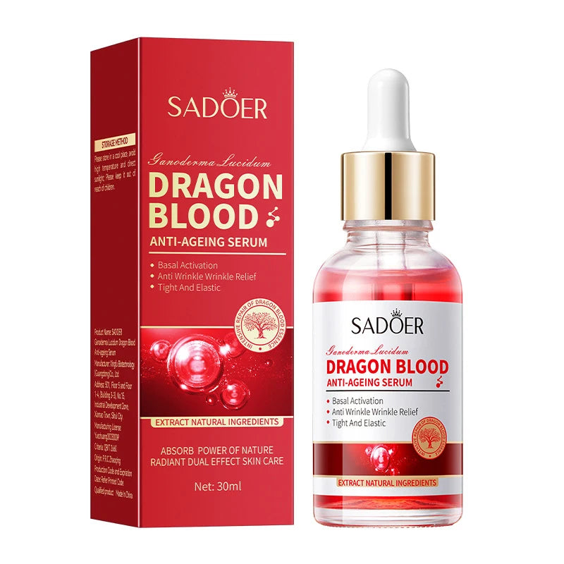 Royal Dragon Blood Serum Placenta Rejuvenation Moisturizing Smoothing Facial Firming Essence Improve Roughness Beauty Cosmetic