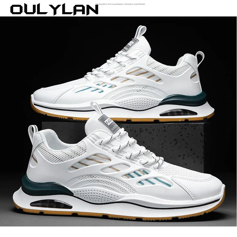 NEW Fashion Men's Sneakers Lightweight Wear-resistant Anti Slip Running Shoes Casual White Footwear Men Summer Sports Shoes