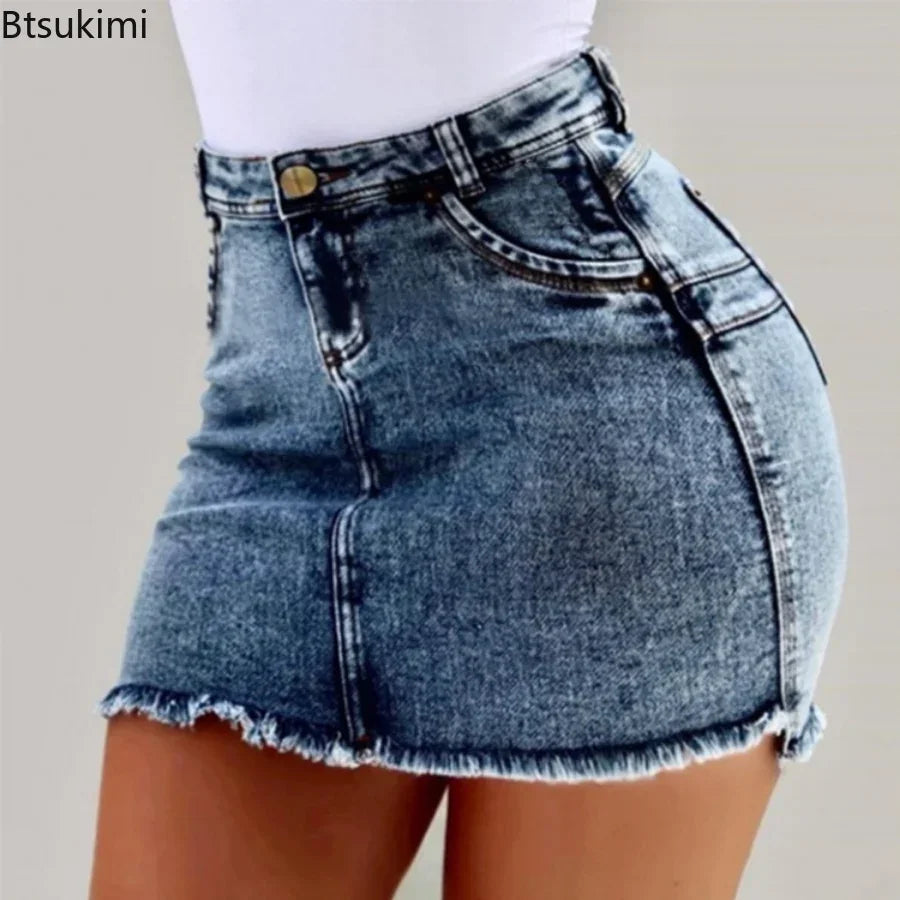Women's Summer High Waisted Jeans