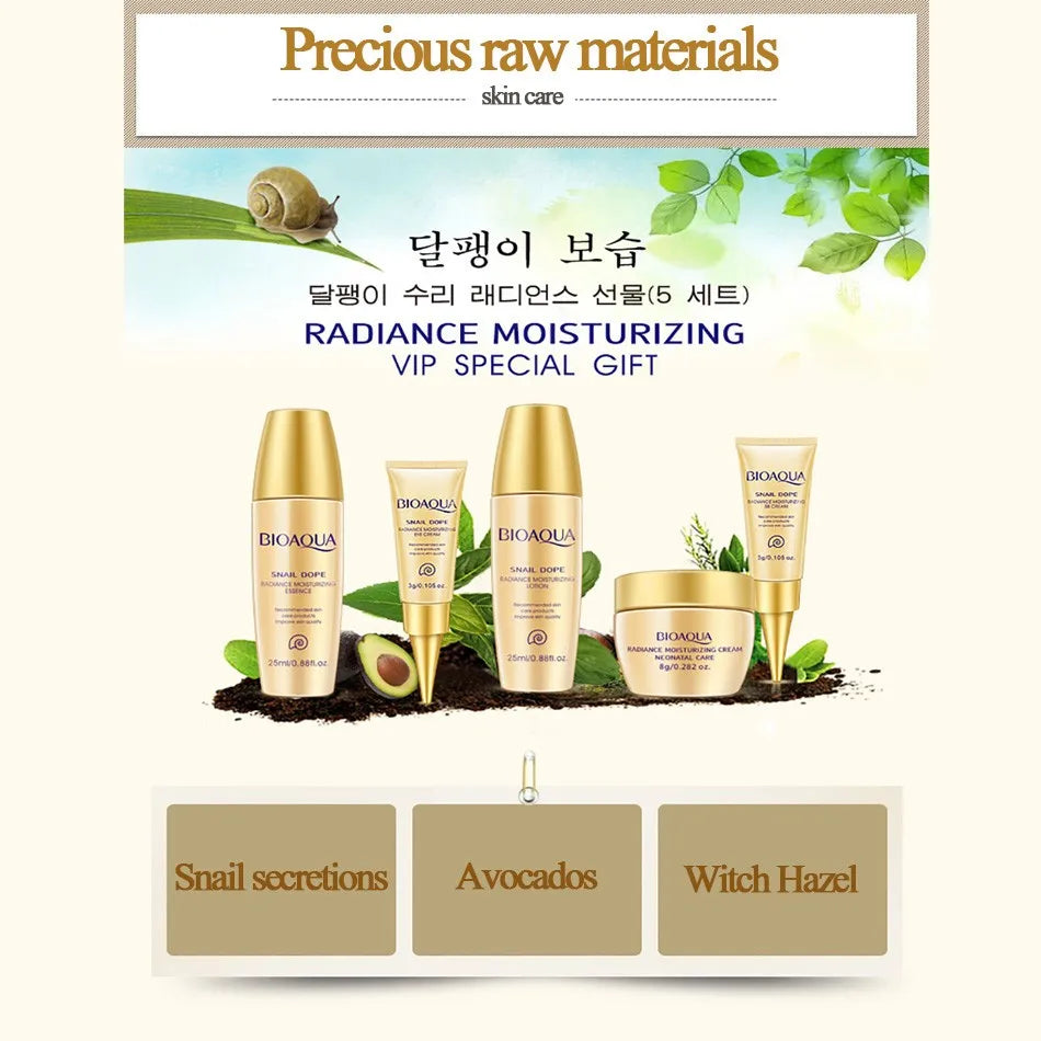 Bioaqua Collagen Gold Eye Mask + Lip Mask  Moisturizing Beauty Korean Cosmetics Face Care Sets Facial Skin Care Kit Products