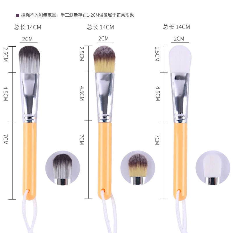 Special Facial Mask Brush for Beauty Salon Mud Film Regulating Stick Tongue Type Foundation Brush Beautify Tools Cosmetics